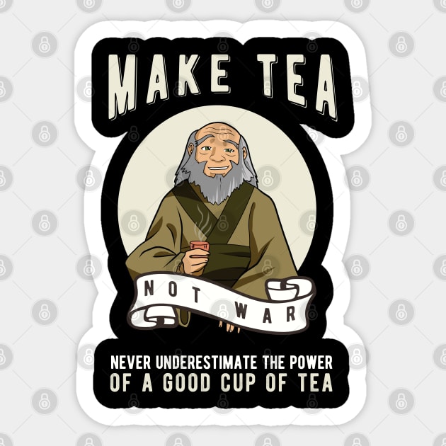 avatar the last airbender - Uncle iroh Sticker by OniSide